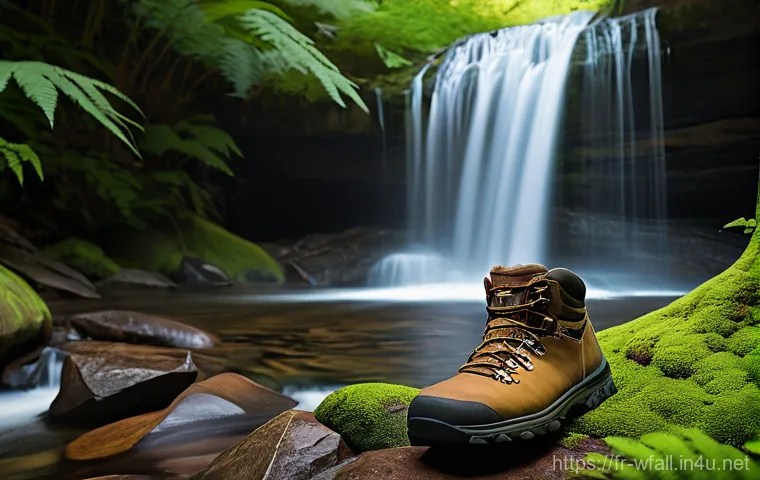 세계에서 가장 아름다운 폭포 - An image of a breathtakingly majestic waterfall cascading powerfully into a pristine pool, surrounde...